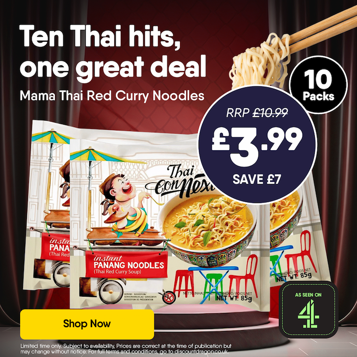 10 x Mama Noodles Instant Panang - £3.99