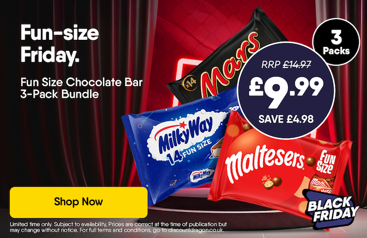 Fun Size Chocolate Bar- £9.99