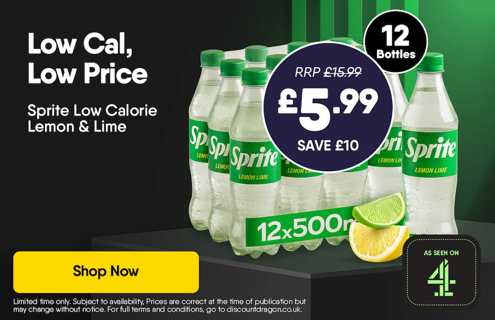 12 x Sprite Low Calorie Lemon & Lime - £5.99
