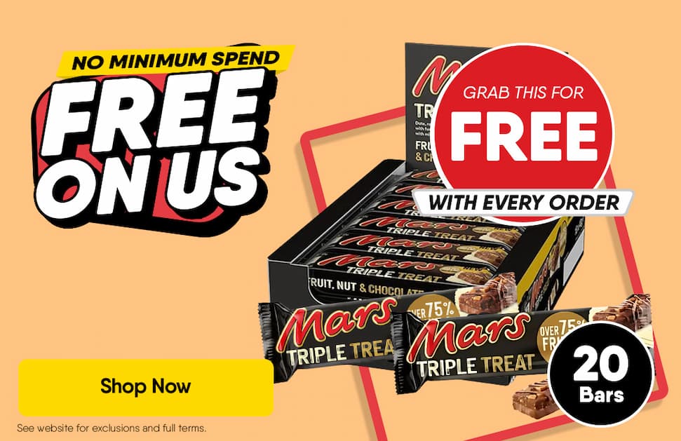 20 x Mars Triple Treat Value Bulk Pack - FREE