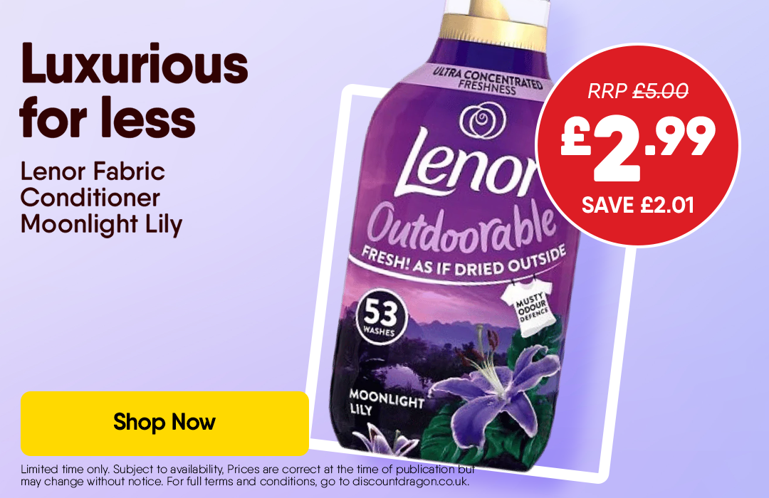 Lenor Fabric Conditioner Moonlight Lily - 2.99