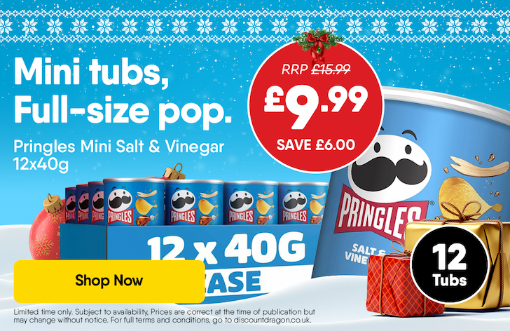 12 x Pringles - 9.99