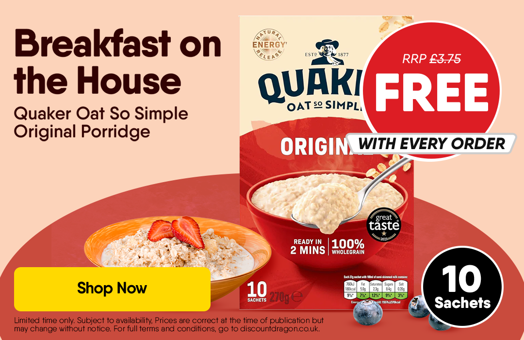 Quaker Oat Porridge - Free