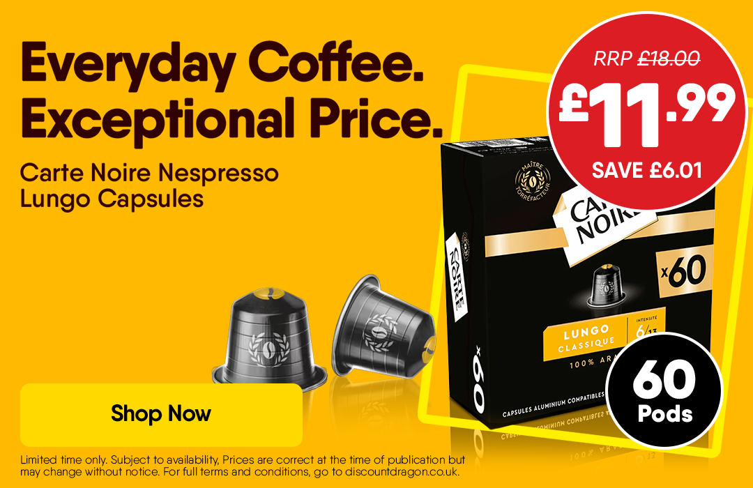 Carte Noire Nespresso Lungo Capsules