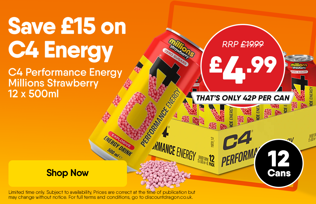 C4 Millions Strawberry Energy Drinks