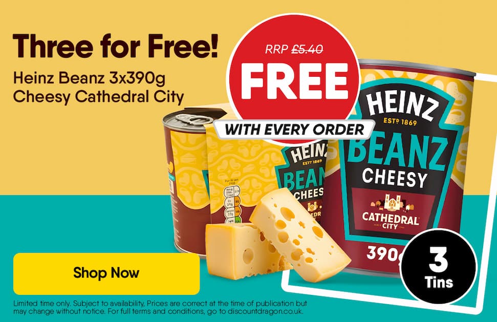 Heinz Beanz Cheesy Cathedral City