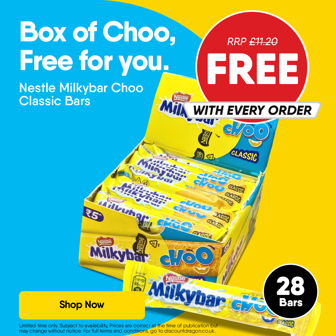 28 x Nestle Milkybar Choo Classics Chocolate Bars