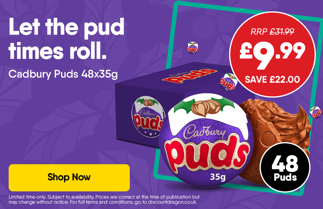 48x35g Cadbury Puds