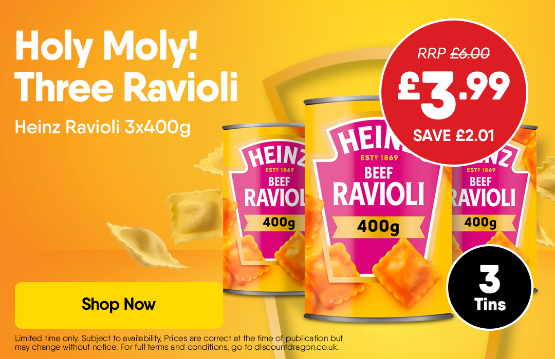 Heinz Ravioli 3x400g