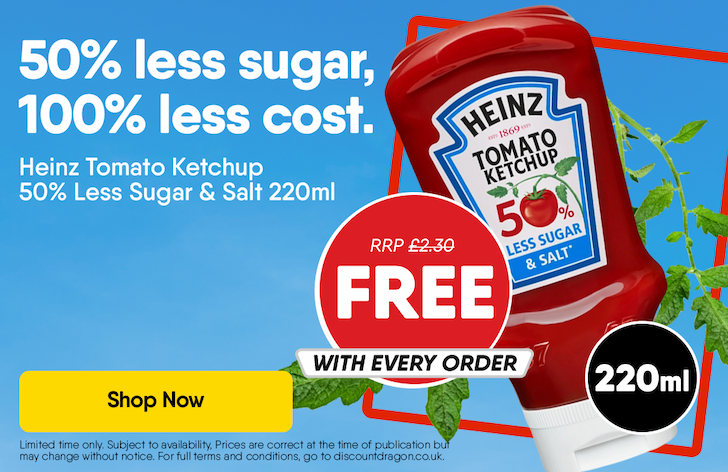 220ml Heinz Tomato Ketchup