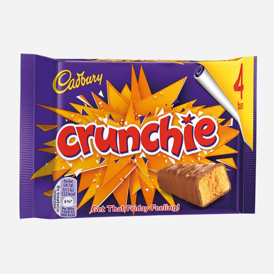 Image of Multipack (4) Cadbury Crunchie Chocolate