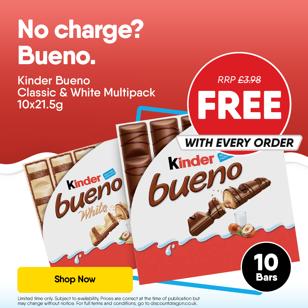 Kinder Bueno Chocolate Bar Multipack