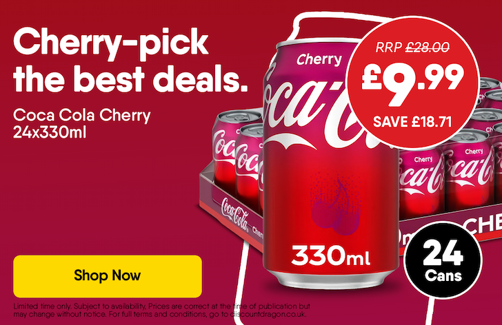 Coca Cola Cherry 24x330ml