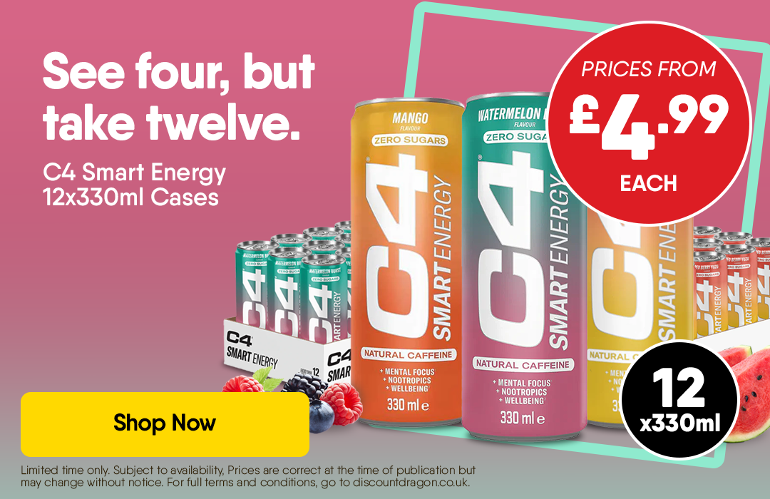 C4 Smart Energy Zero Sugar Energy Drinks