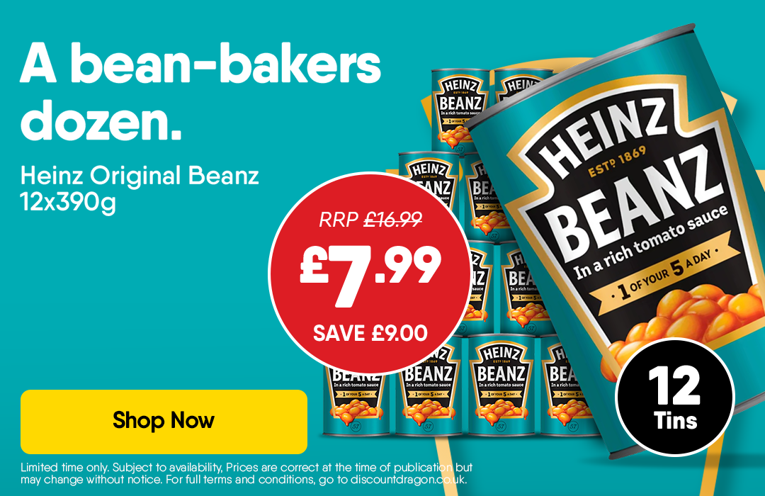 12 x Heinz Baked Beanz - 7.99