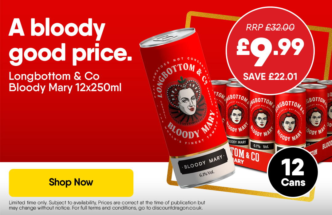 12 x Longbottom Bloody Mary - 12x250ml