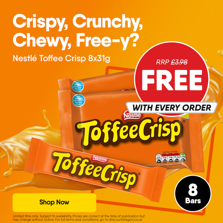 Nestle Toffee Crisp 8x31g