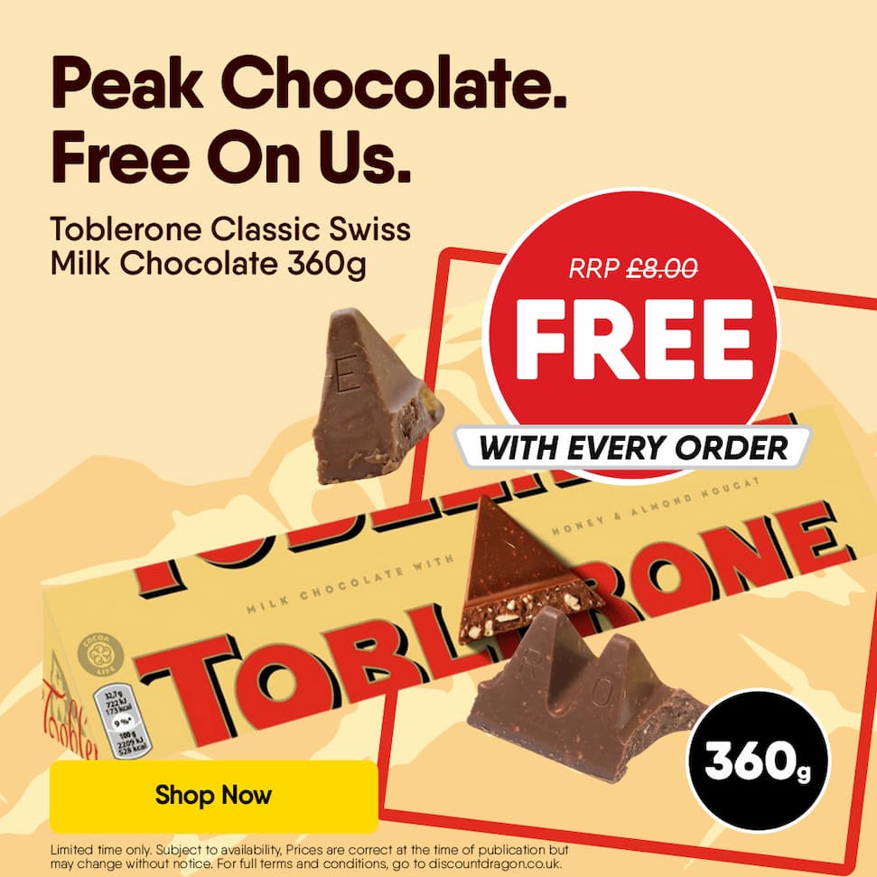 Toblerone Classic Swiss Milk Chocolate 360g