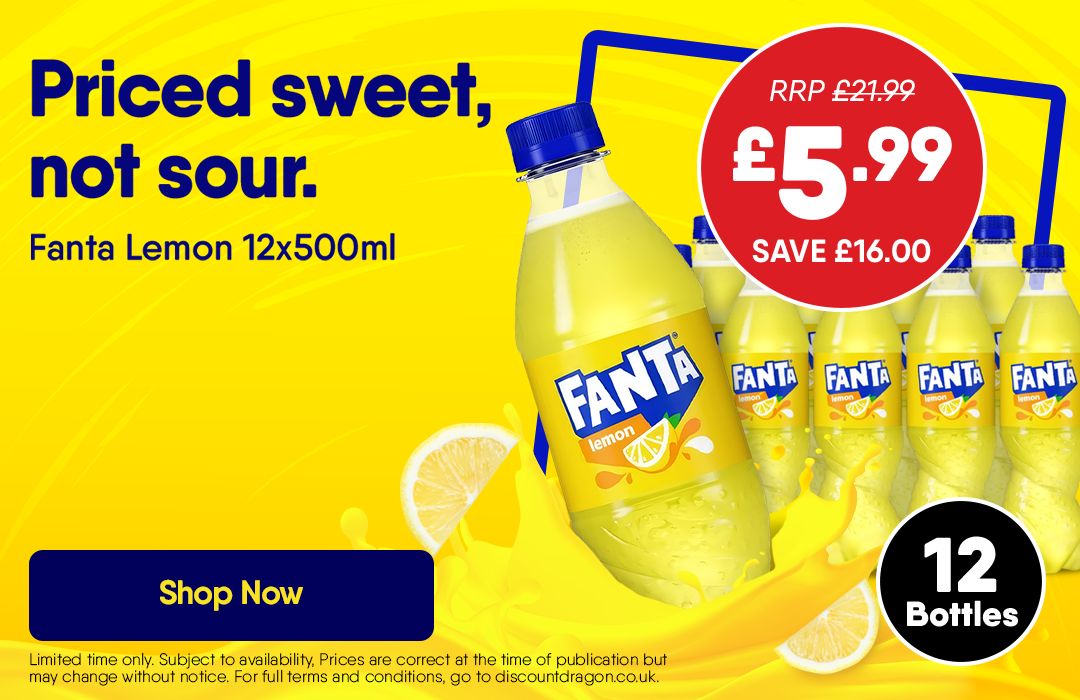 Fanta Lemon Case 12 x 500ml