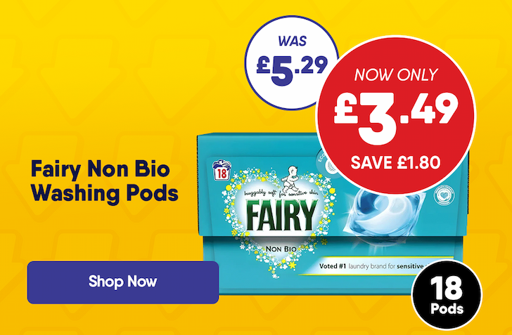 Fairy Non Bio Washing Pods