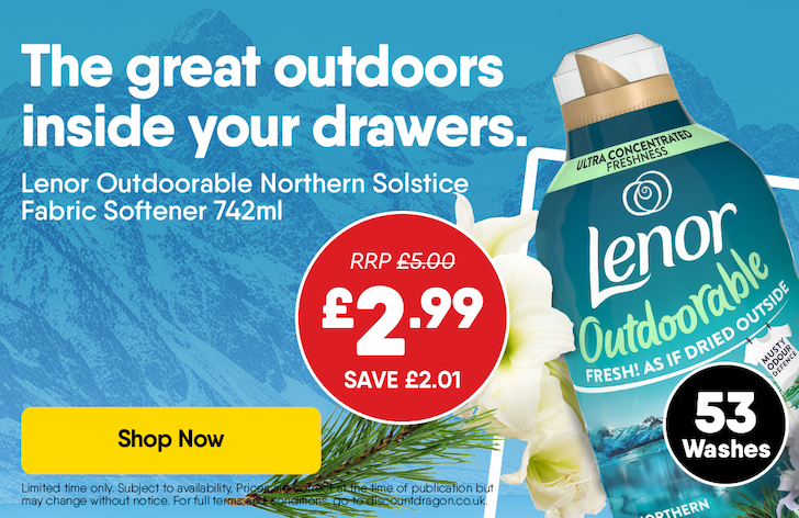 53 x Lenor Outdoorable - 2.99