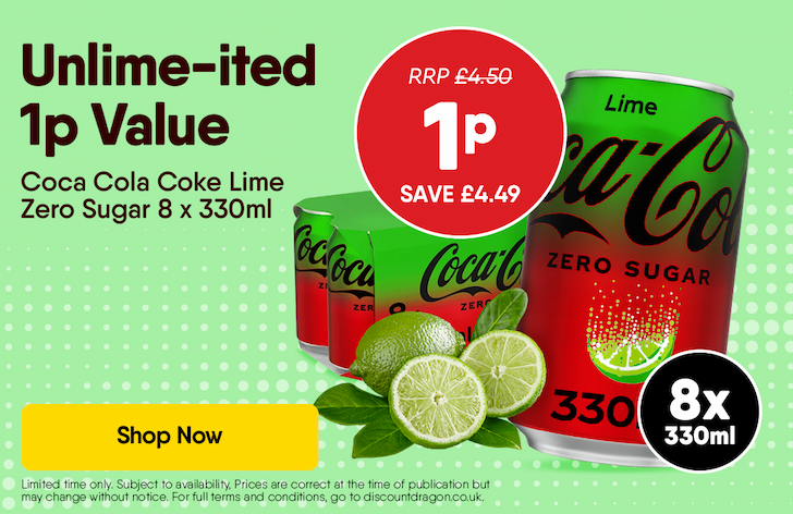 Coca Cola Lime 12 x 500ml