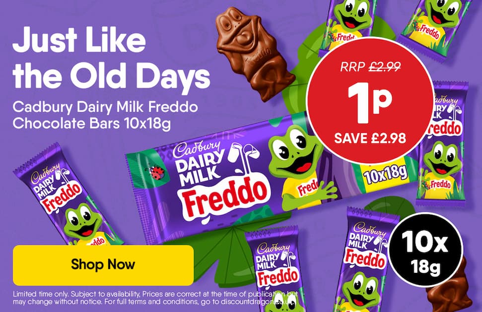 Freddo Chocolate Bars 10x18g