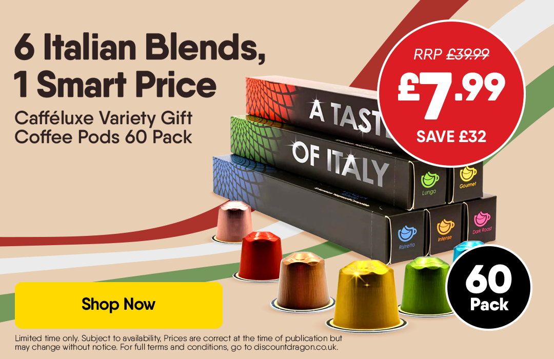 Caffe Luxe Variety 60 Coffee Pods