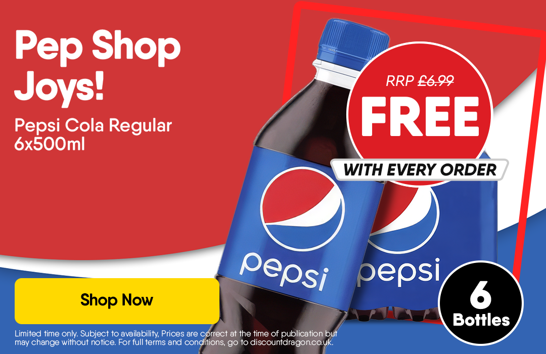 Pepsi Cola Bottle Regular 6 x 500 ml