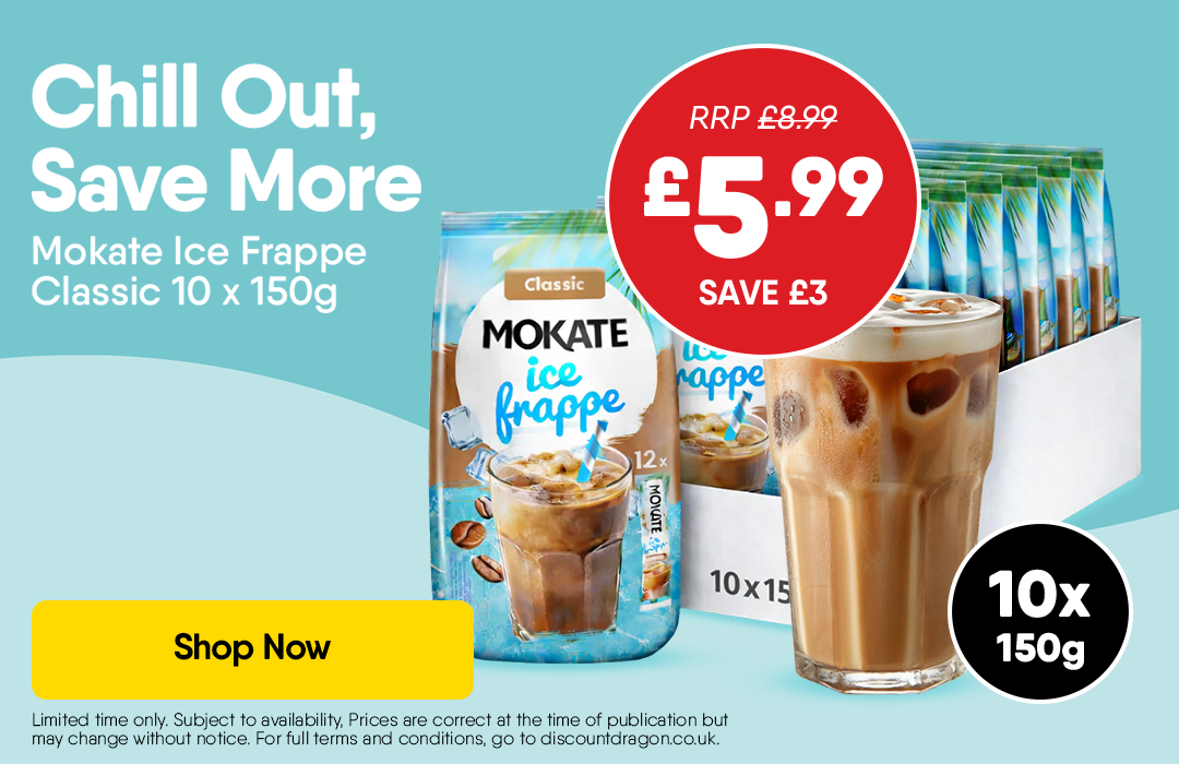 Case Mokate - Ice Frappe Classic - 10 x 150g