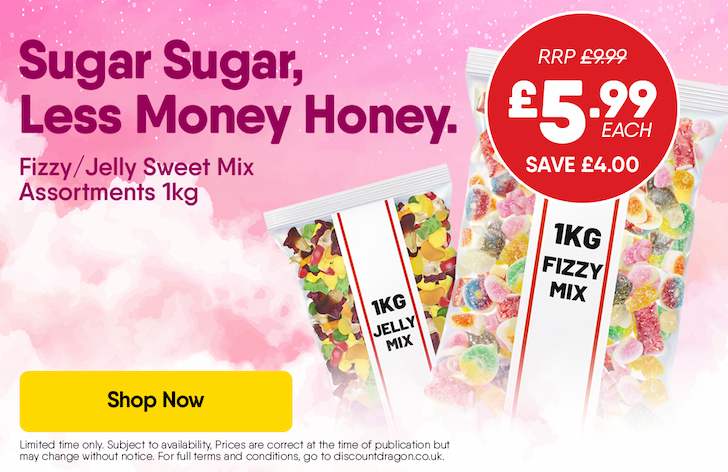 1kg Fizzy Sweet Mix