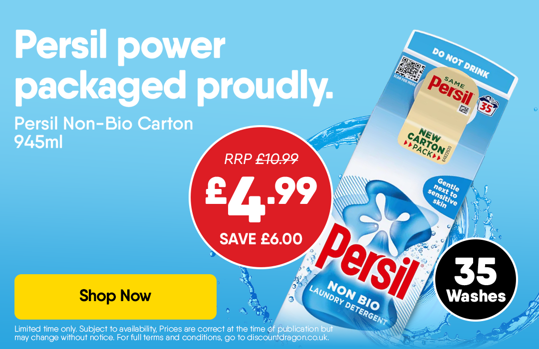 35 x Persil Non-Bio - 4.99