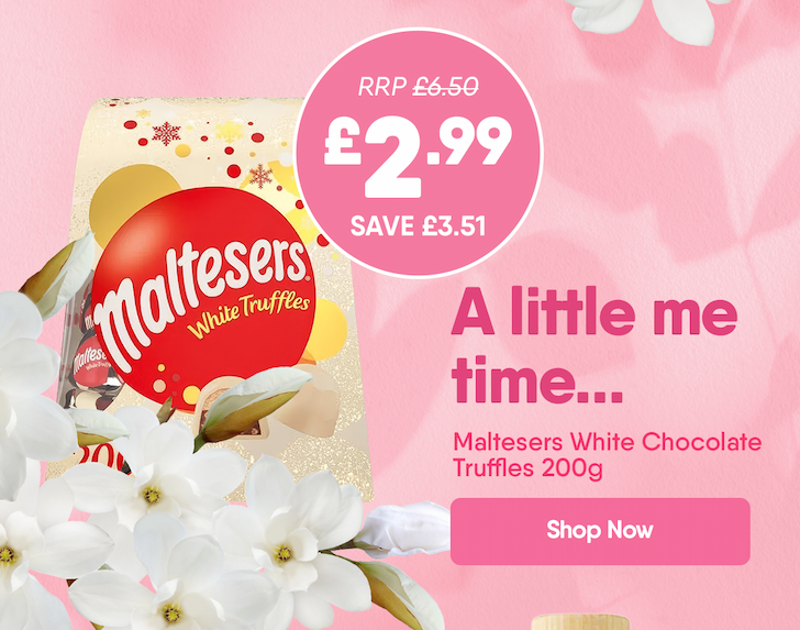 Maltesers White Chocolate Truffles 200g