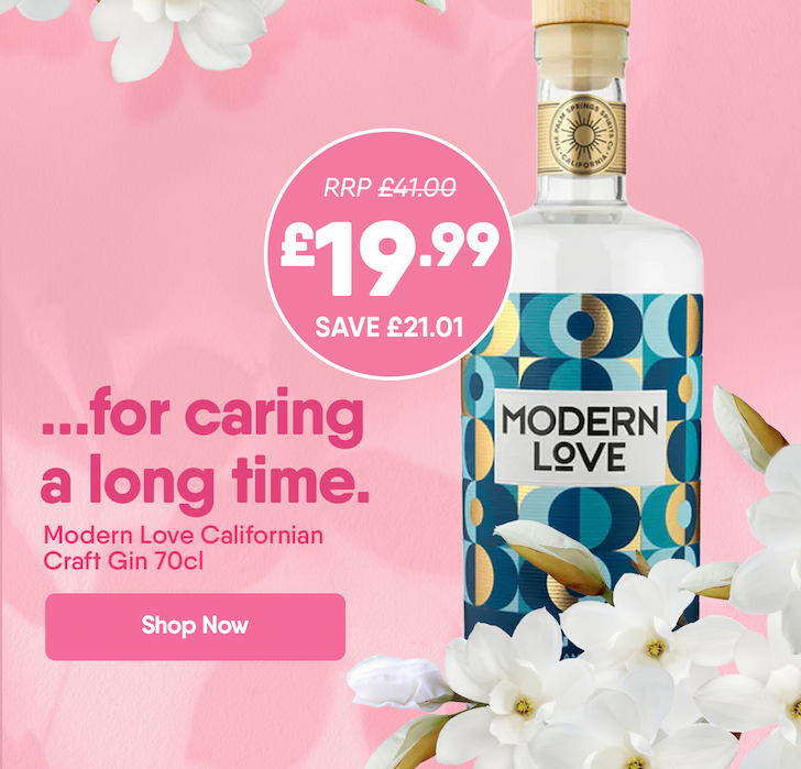 Modern Love Californian Craft Gin 70cl