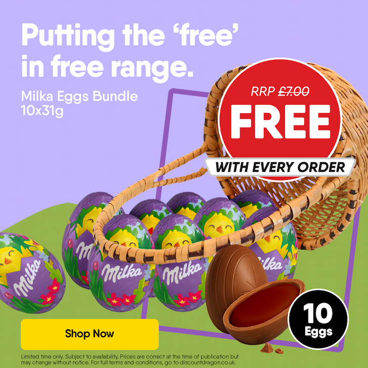 10 Milka Eggs Bundle For Free