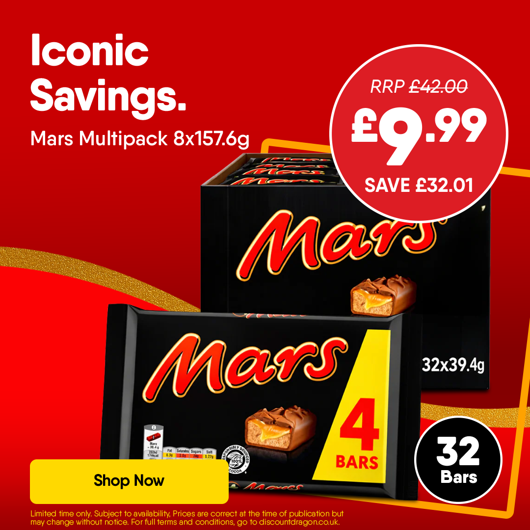 32 Mars Bars for £9.99