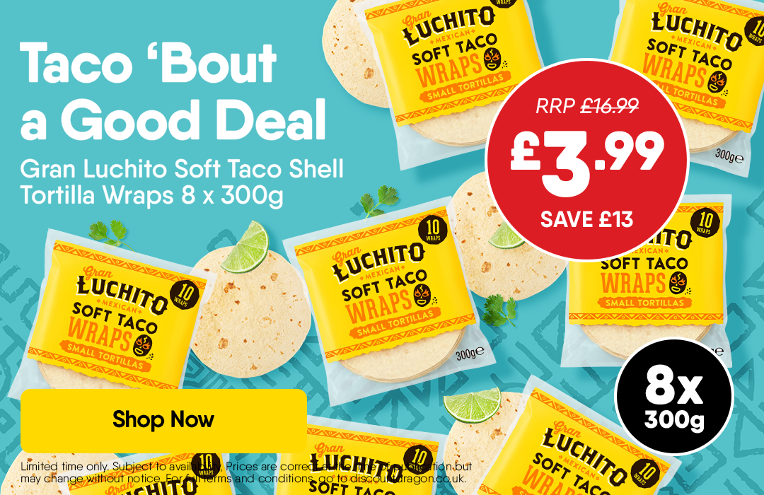 Gran Luchito Soft Taco Wraps