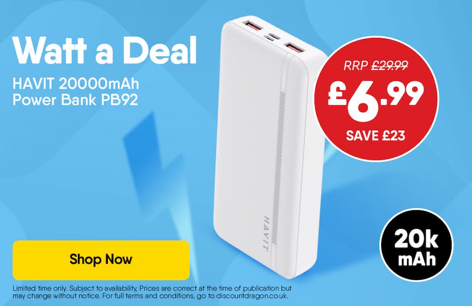 HAVIT Power Bank - £23 off
