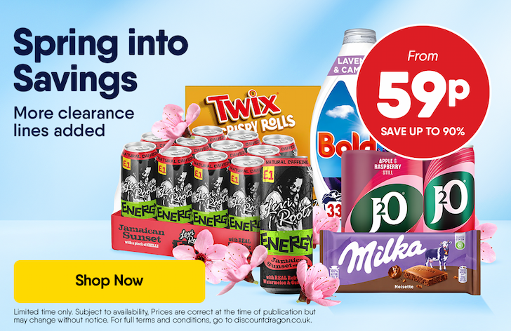 Spring Clearance up to 90% off