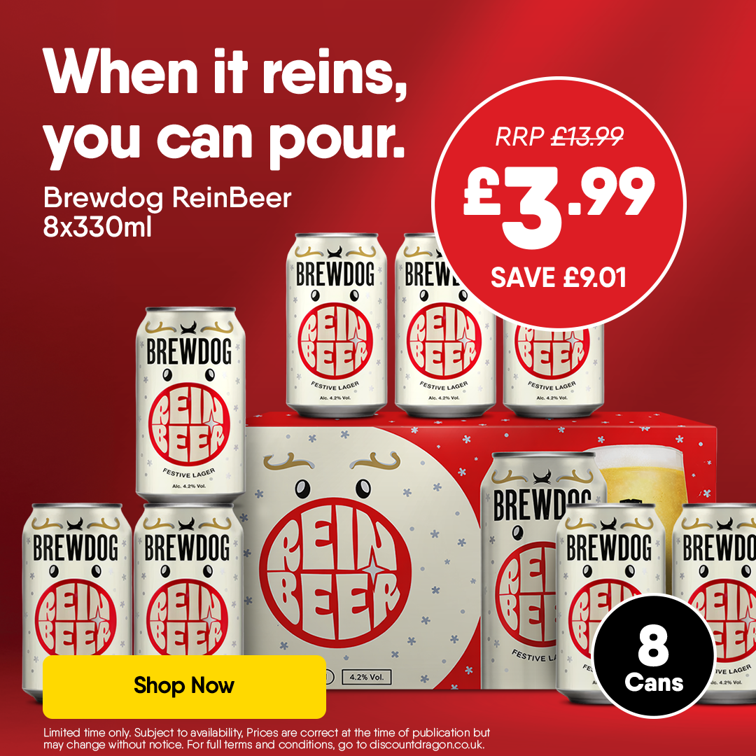 8 x Brewdog Reinbeer 330ml - 3.99