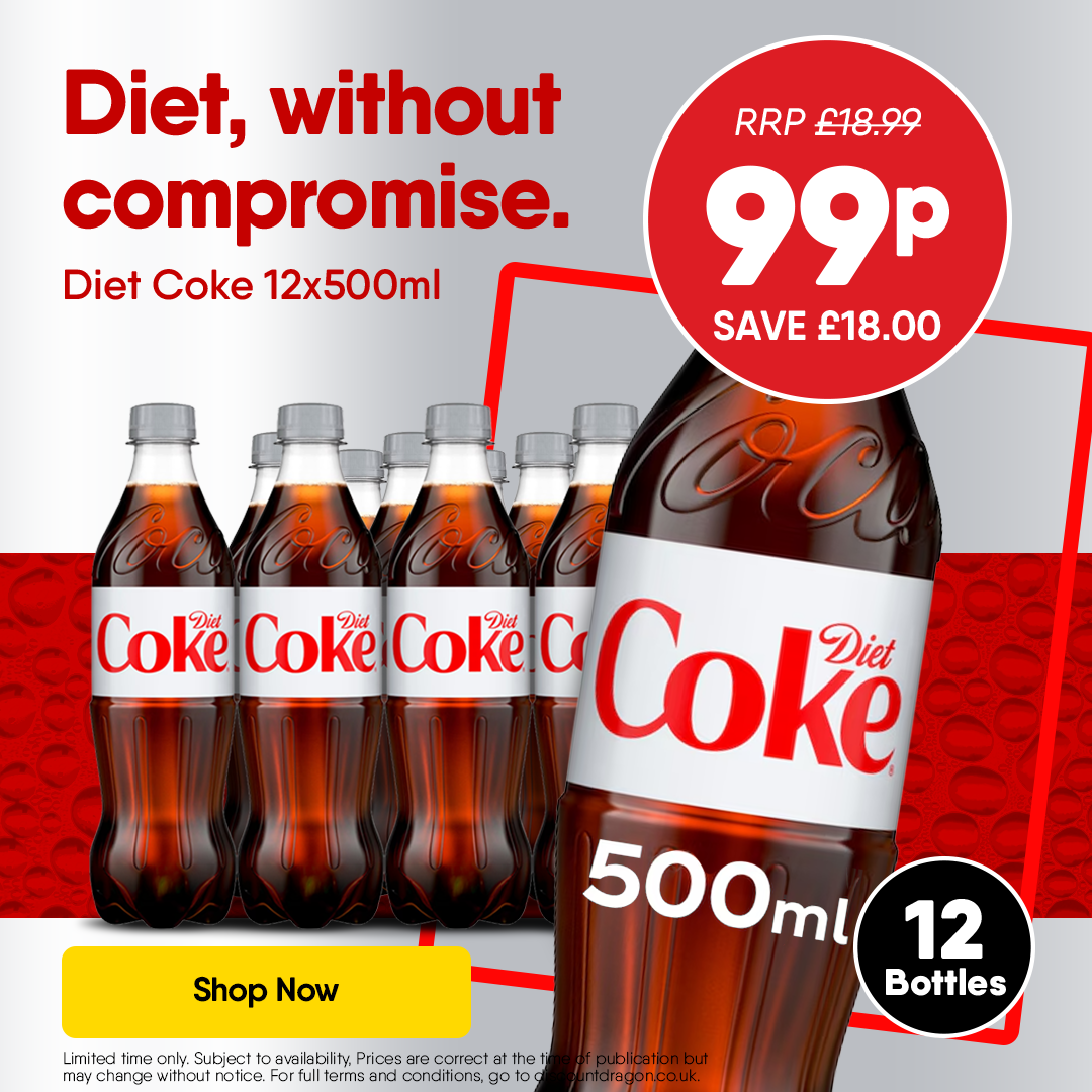 Coca-Cola Diet 12 x 500ml Bottle