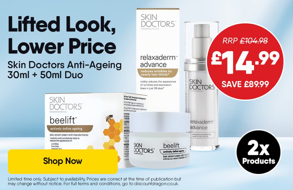 £89 off Skin Doctors Anti-Aging Duo