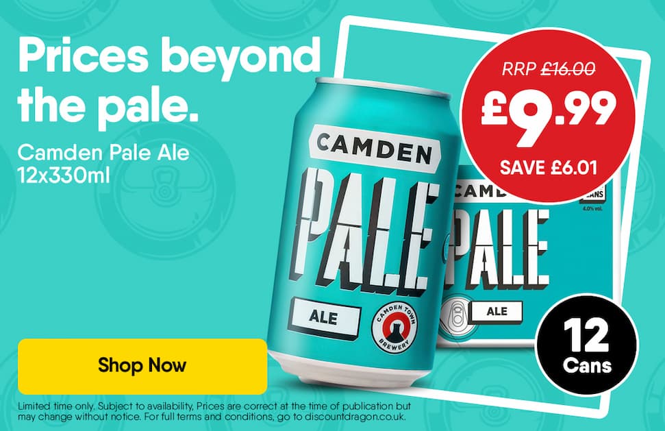 12 x Camden Pale Ale - 9.99
