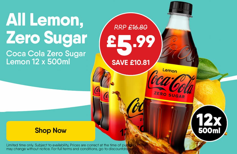 12 Coke Lemons for £5.99