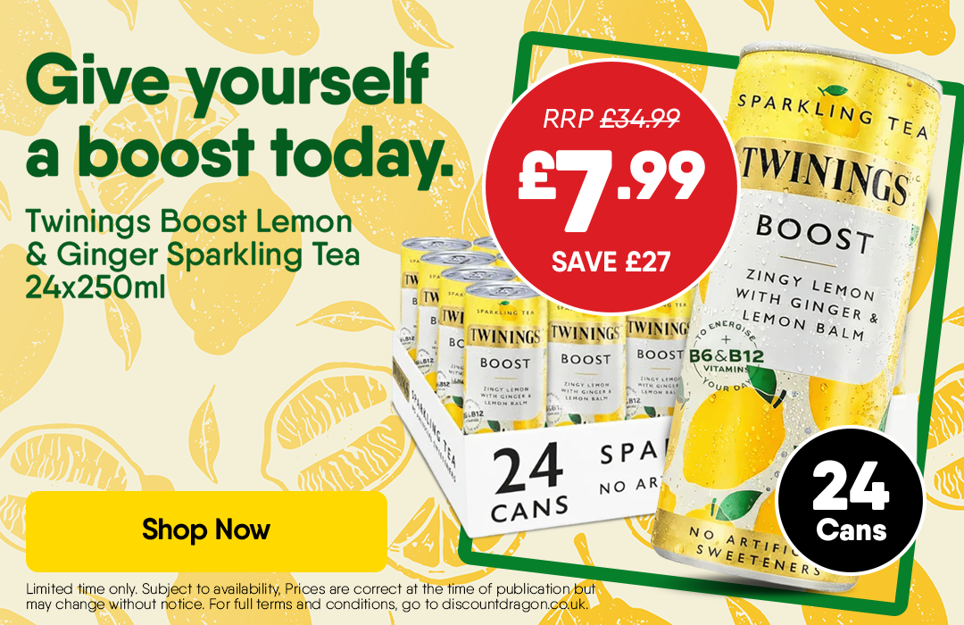 Twinings 24 cans for £7.99