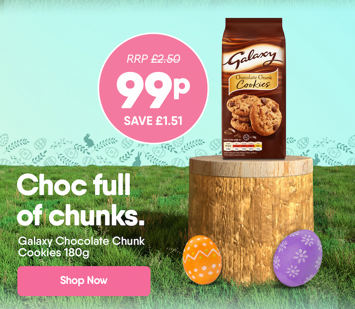 Galaxy Cookies for just 99p