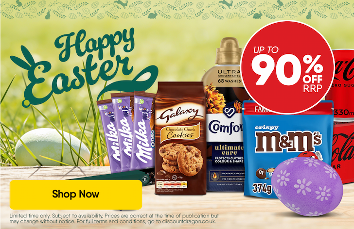 Happy Easter! Save up to 90% RRP