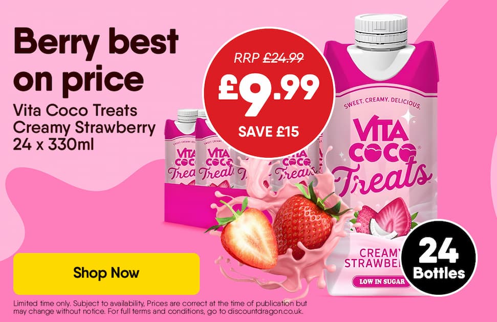 24 Bottles of Vita Coco Treats for £9.99
