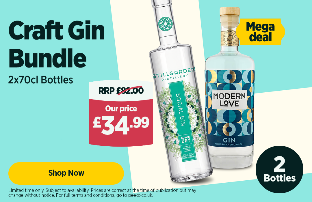 2 x Craft Gin Bundle - 34.99