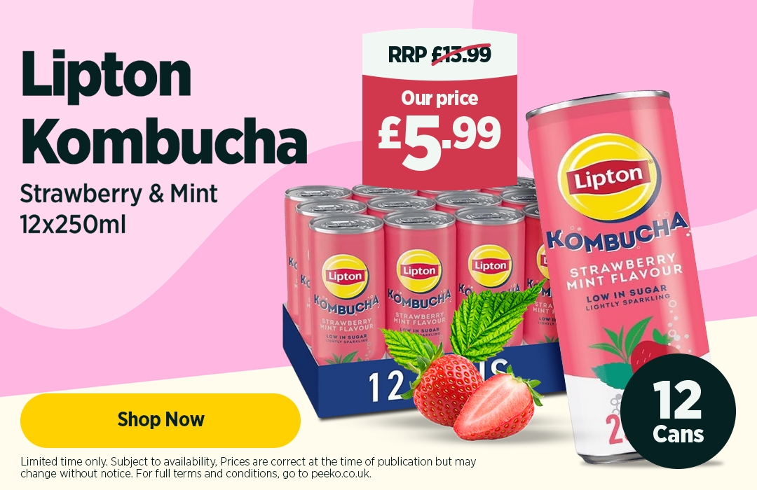 12 x Lipton Komucha - 12 x 250ml